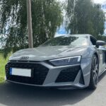 Front view from Audi R8 Performance in Dortmund