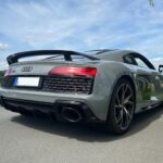 Back view from Audi R8 Performance