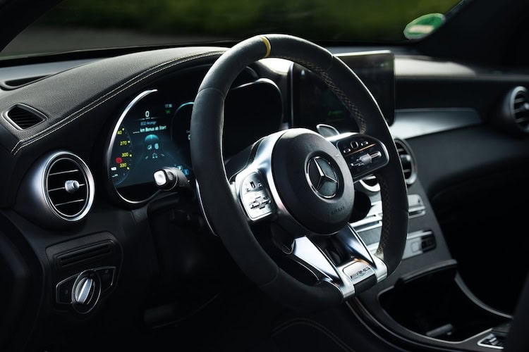 Interior from Mercedes GLC 63 S AMG in Frankfurt