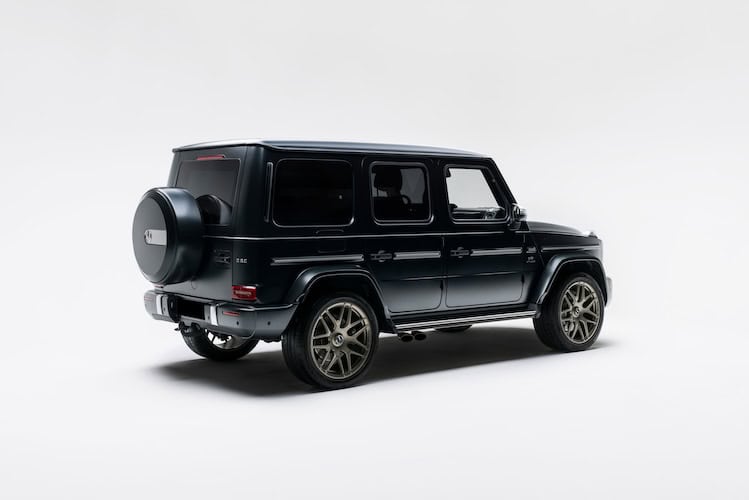 Side view from Mercedes G63 AMG in cologne