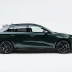 Side view from Audi RS3 in cologne