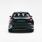 Back view from Audi RS3 in cologne