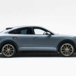 Side view from Porsche Cayenne Turbo GT in cologne