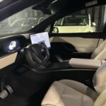 Interior from Tesla Model X Plaid