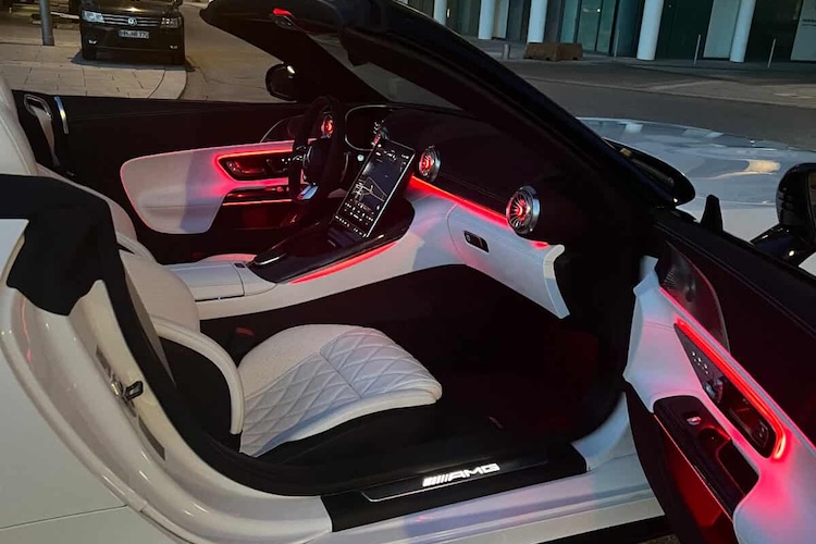 Interieur from Mercedes SL63 in Hamburg