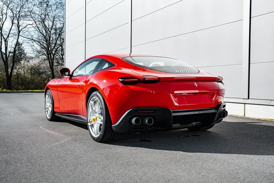 back site from Ferrari Roma in Frankfurt