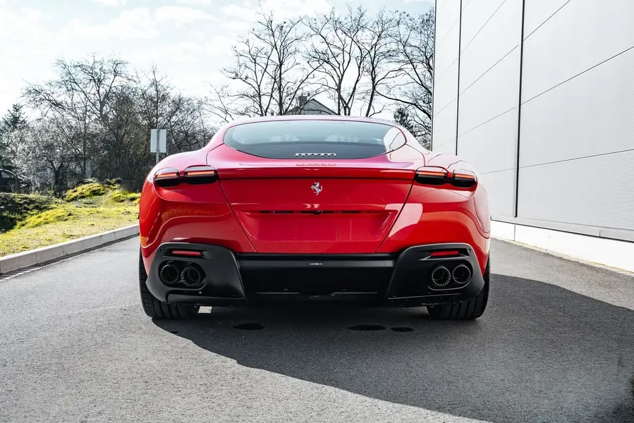 back site from Ferrari Roma in Frankfurt