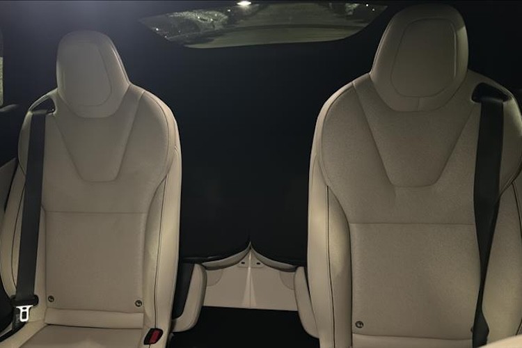Interior from Tesla Model X Plaid in Dortmund