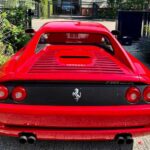 back site view form Ferrari F355 GTB
