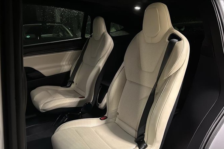 Interior from Tesla Model X Plaid in Dortmund
