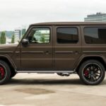 site view from Mercedes G63 AMG in Stuttgart