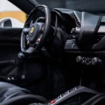 Interior from Ferrari 488 GTB in Munich