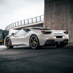 Backview from Ferrri 488 GTB in Munich