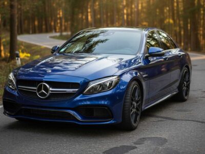 Rent a Mercedes-Benz C63S AMG in Berlin Hero