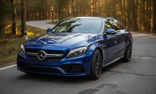 Rent a Mercedes-Benz C63S AMG in Berlin Hero