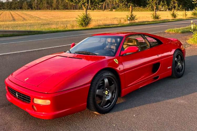 front view from Ferrari F355 GTB