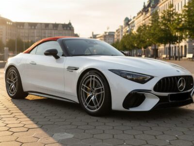 Rent a Mercedes SL63 AMG in Hamburg
