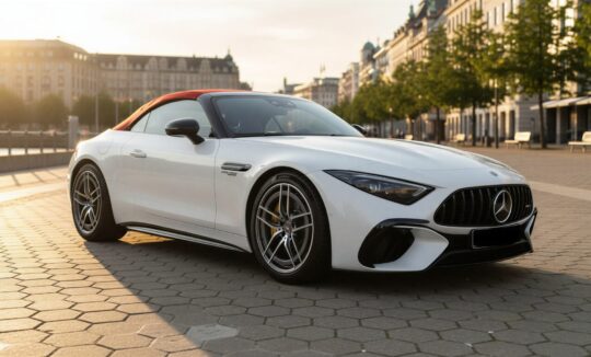 Rent a Mercedes SL63 AMG in Hamburg