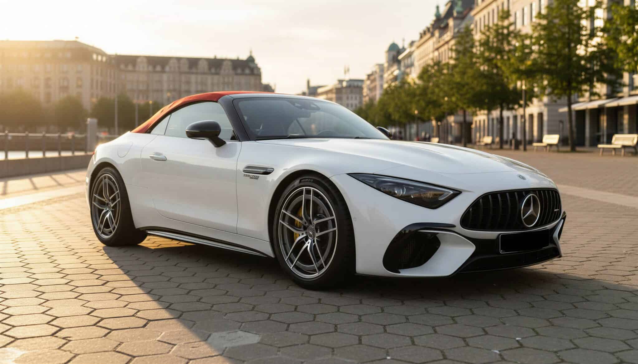 Rent a Mercedes SL63 AMG in Hamburg