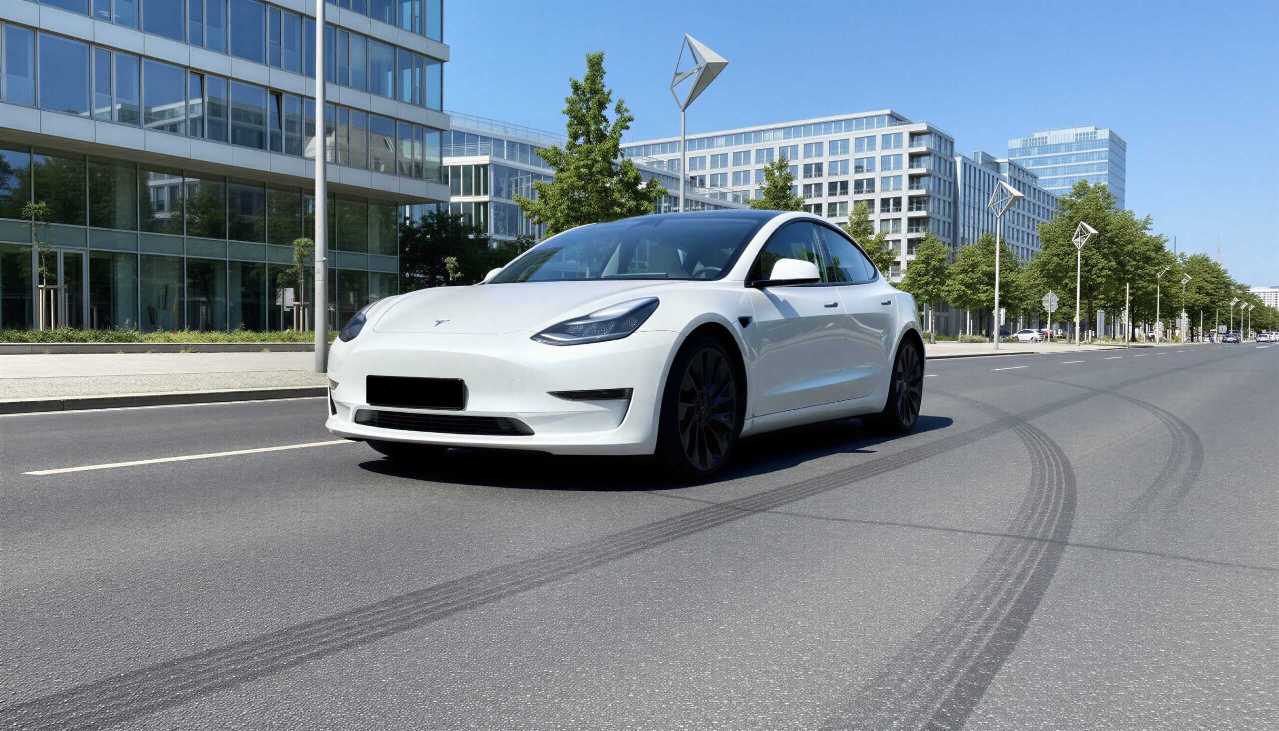 Tesla Model 3 Performance in Berlin hero