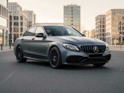 Rent a Mercedes-Benz C63S AMG in Berlin Hero