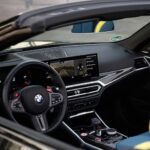 interior from BMW M4 Convertible in Munich