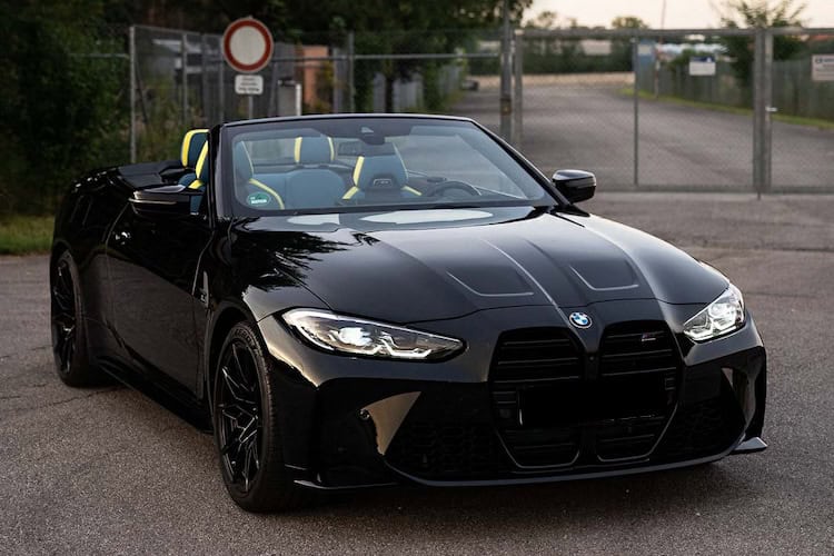 Front from BMW M4 Convertible in Munich