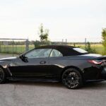 site view from BMW M4 Convertible in Munich