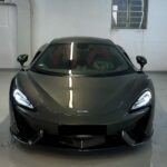 Front view from McLaren 570S in Munich