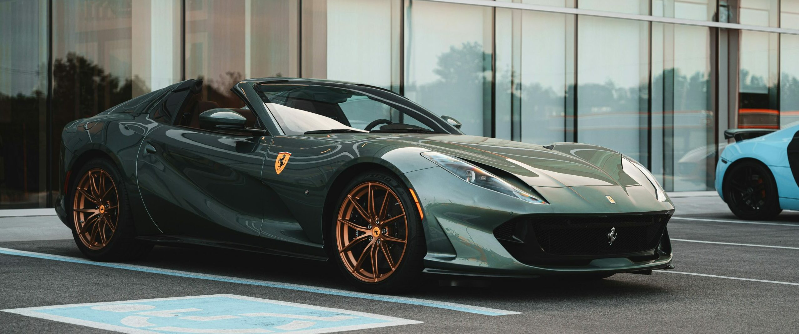Luxury car rental in Germany featuring premium sports cars available for hire