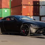 Front view of Aston Martin New Vantage in Munich