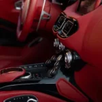 Interior view of Aston Martin New Vantage in Munich