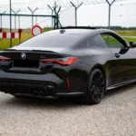 Back view of BMW M4 Competition LCI in Munich