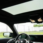 Interior view of BMW M4 Competition LCI in Munich