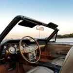 Interior View of a Ford Mustang Convertible in Hamburg