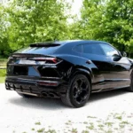 Back View of Lamborghini Urus in Munich