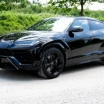 Front View of Lamborghini Urus in Munich