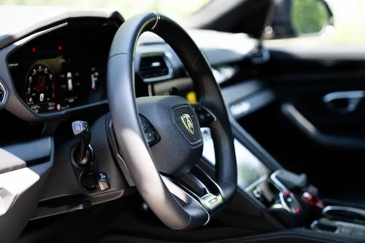 Interior View of Lamborghini Urus in Munich