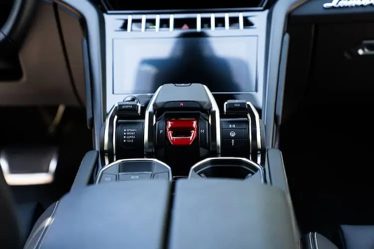 Interior View of Lamborghini Urus in Munich