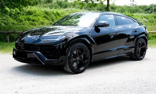 Front View of Lamborghini Urus in Munich
