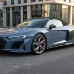Audi R8 V10 Spyder in Berlin hero