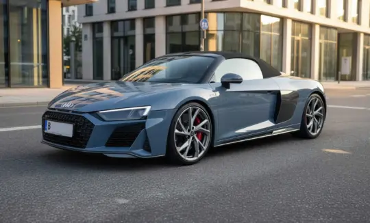 Audi R8 V10 Spyder in Berlin hero