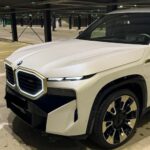 Front View of a BMW-XM in Frankfurt