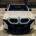 Front View of a BMW-XM in Frankfurt
