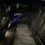 Back Interior View of a BMW-XM in Frankfurt