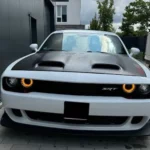 Front View of a Dodge Challenger V8 in Bonn