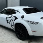 Side View of a Dodge Challenger V8 in Bonn