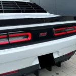 Back View of a Dodge Challenger V8 in Bonn