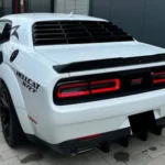 Back View of a Dodge Challenger V8 in Bonn
