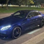 Side View of a Mercedes-Benz C63S AMG in Berlin